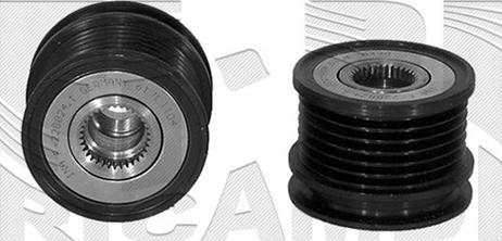 Autoteam A03840 - Pulley, alternator, freewheel clutch autospares.lv