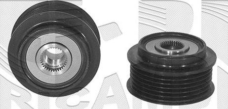 Autoteam A03816 - Pulley, alternator, freewheel clutch autospares.lv