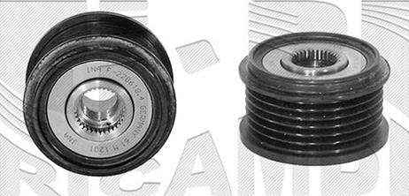 Autoteam A03836 - Pulley, alternator, freewheel clutch autospares.lv