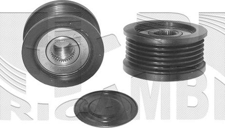 Autoteam A03876 - Pulley, alternator, freewheel clutch autospares.lv