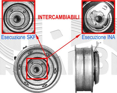 Autoteam A02108 - Tensioner Pulley, timing belt autospares.lv