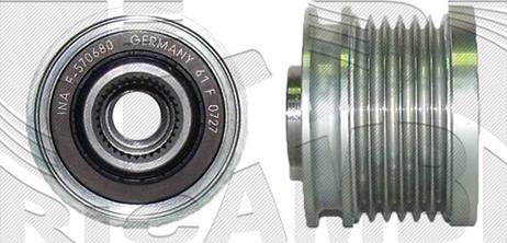 Autoteam A07952 - Pulley, alternator, freewheel clutch autospares.lv