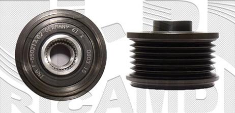 Autoteam A07464 - Pulley, alternator, freewheel clutch autospares.lv