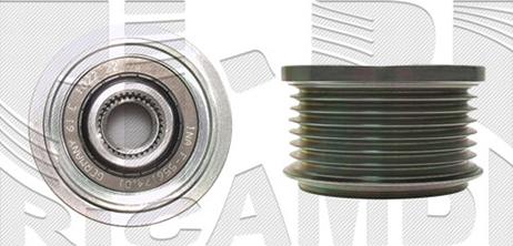 Autoteam A07540 - Pulley, alternator, freewheel clutch autospares.lv