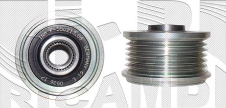 Autoteam A07556 - Pulley, alternator, freewheel clutch autospares.lv