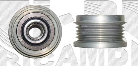 Autoteam A07552 - Pulley, alternator, freewheel clutch autospares.lv