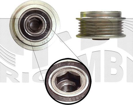 Autoteam A07504 - Pulley, alternator, freewheel clutch autospares.lv