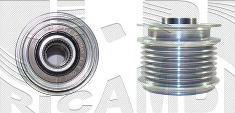 Autoteam A07576 - Pulley, alternator, freewheel clutch autospares.lv