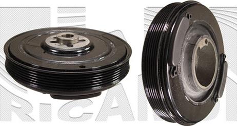 Autoteam A07008 - Belt Pulley, crankshaft autospares.lv