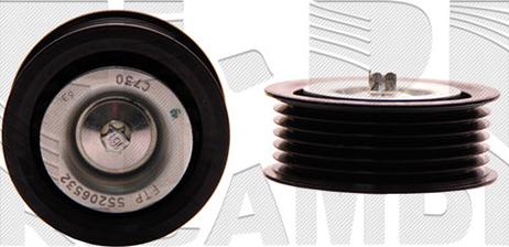 Autoteam A07232 - Pulley, v-ribbed belt autospares.lv