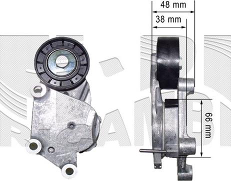 Autoteam A07736 - Pulley, v-ribbed belt autospares.lv