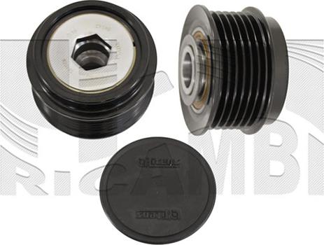 Autoteam AA1068 - Pulley, alternator, freewheel clutch autospares.lv