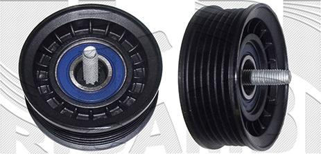 Autoteam AA1039 - Pulley, v-ribbed belt autospares.lv