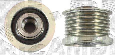 Autoteam AA1142 - Pulley, alternator, freewheel clutch autospares.lv