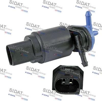 Autoteam E5117 - Water Pump, window cleaning autospares.lv