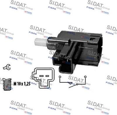 Autoteam E140116 - Switch, clutch control (cruise control) autospares.lv