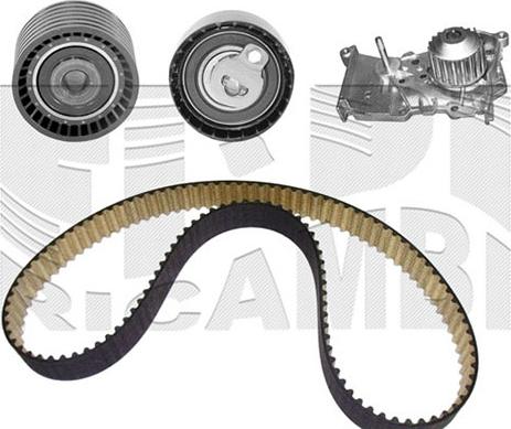 Autoteam KATW1609 - Water Pump & Timing Belt Set autospares.lv