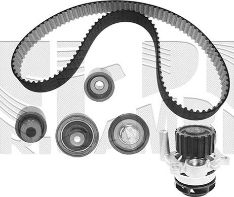 Autoteam KATW1164 - Water Pump & Timing Belt Set autospares.lv