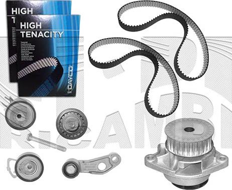 Autoteam KATW1310 - Water Pump & Timing Belt Set autospares.lv