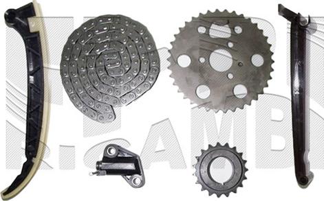 Autoteam KCA004 - Timing Chain Kit autospares.lv