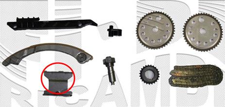 Autoteam KCA152 - Timing Chain Kit autospares.lv