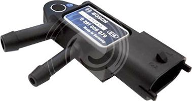 Autoteam L4486 - Sensor, exhaust pressure autospares.lv
