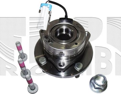 Autoteam RA4498 - Wheel hub, bearing Kit autospares.lv