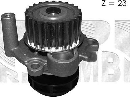 Autoteam WPA377 - Water Pump autospares.lv