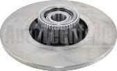 AUTOTECHTEILE 504 0005 - Brake Disc autospares.lv