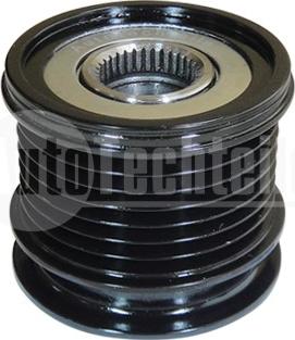 AUTOTECHTEILE 100 1508 - Pulley, alternator, freewheel clutch autospares.lv