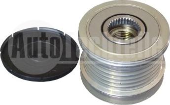 AUTOTECHTEILE 100 1507 - Pulley, alternator, freewheel clutch autospares.lv