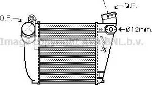 Ava Quality Cooling AI4354 - Intercooler, charger autospares.lv