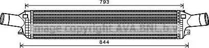 Ava Quality Cooling AI 4319 - Intercooler, charger autospares.lv