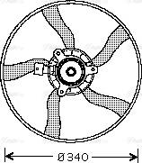 Ava Quality Cooling CN 7532 - Fan, radiator autospares.lv