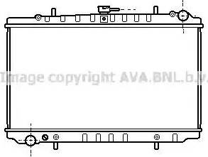 Ava Quality Cooling DN 2144 - Radiator, engine cooling autospares.lv