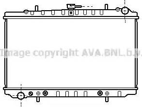 Ava Quality Cooling DN 2152 - Radiator, engine cooling autospares.lv