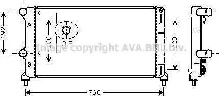 Magneti Marelli 350213192000 - Radiator, engine cooling autospares.lv