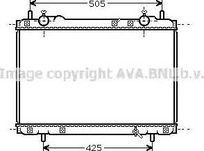 Ava Quality Cooling FT 2270 - Radiator, engine cooling autospares.lv