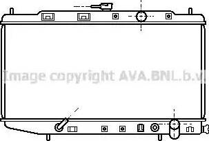 Ava Quality Cooling HD 2059 - Radiator, engine cooling autospares.lv