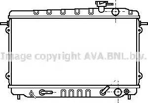 Ava Quality Cooling HD 2015 - Radiator, engine cooling autospares.lv