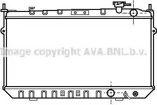 Ava Quality Cooling HD 2038 - Radiator, engine cooling autospares.lv