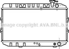 Ava Quality Cooling HD 2032 - Radiator, engine cooling autospares.lv