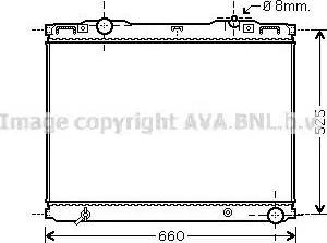 Ava Quality Cooling KA2133 - Radiator, engine cooling autospares.lv