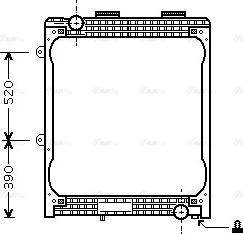 Ava Quality Cooling MN 2026 - Radiator, engine cooling autospares.lv