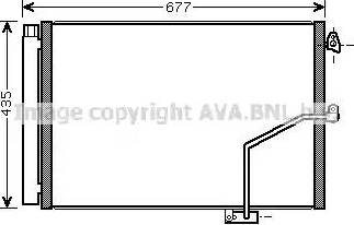 Ava Quality Cooling MS5450D - Condenser, air conditioning autospares.lv