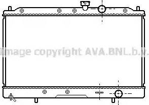 Ava Quality Cooling MT 2086 - Radiator, engine cooling autospares.lv