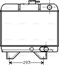 Ava Quality Cooling PE 2018 - Radiator, engine cooling autospares.lv