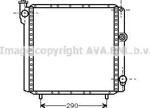 Ava Quality Cooling RT 2017 - Radiator, engine cooling autospares.lv