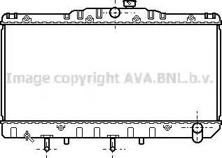 Ava Quality Cooling TO 2035 - Radiator, engine cooling autospares.lv