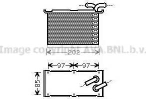 Ava Quality Cooling VW4397 - Intercooler, charger autospares.lv
